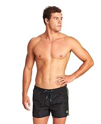 ARENA Barth - Bañador de Hombre para Playa y Piscina, Tejido Suave de Secado rápido, X-Short con Slip Interior de Malla