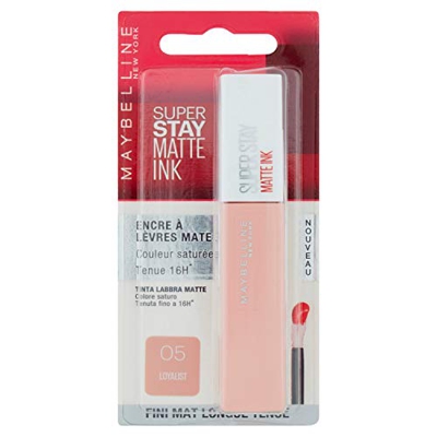 Maybelline New York – Rouge à Lèvres Mat Liquide – Longue Tenue – Superstay Matte Ink – Teinte : Loyalist (5), 5 ml