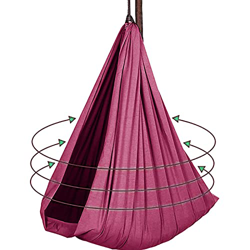 Hamaca Colgante, Swing Interior Ajustable con Accesorios De Montaje, Malla De Nylon Transpirable/Suave Y Cómodo, Hamaca Swing Sensorial(Size:150x280cm en oferta
