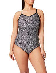 ARENA W Kikko Light Drop Back One Piece - Bañador Deportivo para Mujer, Color Black/Multi Black, Talla 44 características
