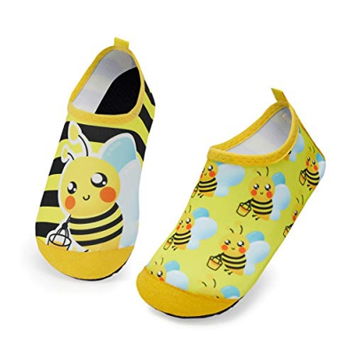 Kyopp Zapatos de Agua para Niños Secado Rápido Chicos Zapatillas Acuáticas Antideslizantes para niños para Piscina de Playa