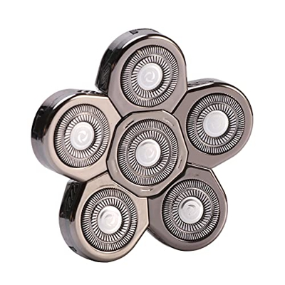 TGUS Afeitadora de cabeza, maquinillas de afeitar eléctricas multifuncionales 6 en 1 para hombres, afeitadoras de cabeza calva recargable, fácil de in