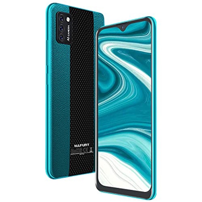 Hafury Smartphone Libre Barato y Bueno, Móvil Libre 4G Inteligente Android 10 Cámara Triple 5.5 Pulgadas Dual Sim 3100mAh, Tres Ranuras Desbloqueo Fac