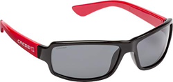 Cressi Ninja Sunglasses Gafas Polarizadas para Deportes con una Protección 100% UV, Adultos Unisex, Negro/Rojo-Lentes Ahumadas, Un Tamaño precio