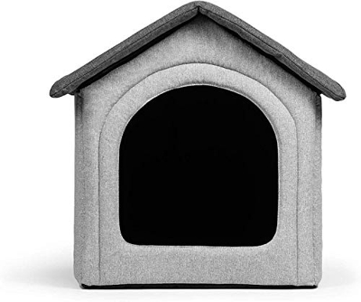 Rexproduct Home Premium - Caseta para Perros Impermeable Resistente a los arañazos, 4XL, Color Gris Claro, 2,5 kg