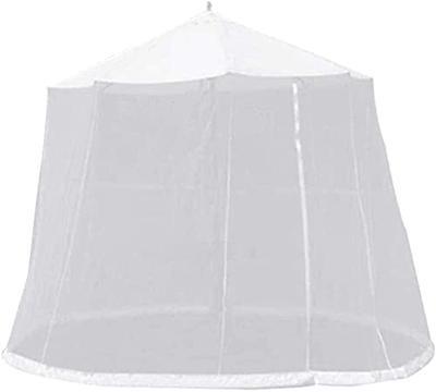 Cubierta de Sombrilla de Paraguas Garden Parasol Net Home Umbrella MOSQ-Uito Netting,Pantalla de Malla de poliéster con Cremallera Camping de jardín d