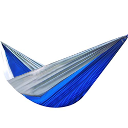 ZSP Hamaca Hamaca Individual de Doble Camping,hamacas de paracaídas de Nylon Ligero para Patio Exterior/de Interior Patio Trasero Balancearse (Color : precio