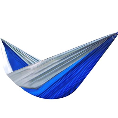 ZSP Hamaca Hamaca Individual de Doble Camping,hamacas de paracaídas de Nylon Ligero para Patio Exterior/de Interior Patio Trasero Balancearse (Color :