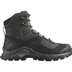 Salomon Quest Element Gore-Tex (impermeable) Hombre Zapatos de trekking, Negro (Black/Deep Lichen Green/Olive Night), 45 ⅓ EU características