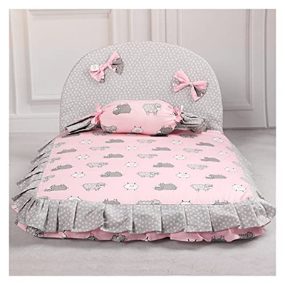 JULAN Perro Encantador Cama cómodo cálido Mascota casa impresión Moda cojín Ajuste for la Mascota sofá Perrera Tapa Calidad Cachorro tapete colche Cam