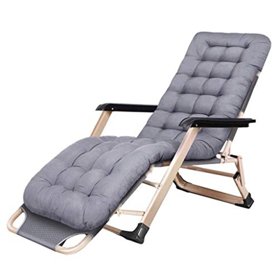 HYYK Silla reclinable de jardín | Tumbona Plegable con reposacabezas | Patio Lounge Sillones reclinables para Patio Exterior Patio Junto a la Playa de
