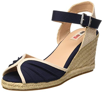 Sandalias Mujer MTNG | Sandalias Meran 58936 | MTNG Mujer | Sandalias Alpargata | Cierre con Hebilla | 45080 | Azul | 37