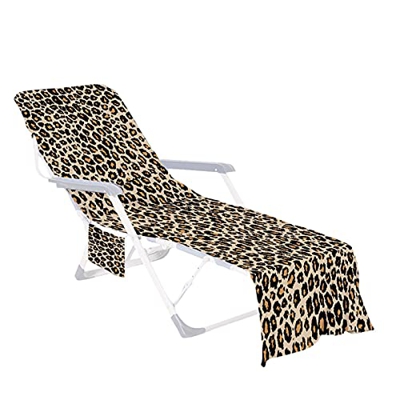 flou Funda para silla de playa, cubierta para silla de patio, toalla de playa, se seca rápida y fácil de limpiar, toalla de playa para piscina, tumbon