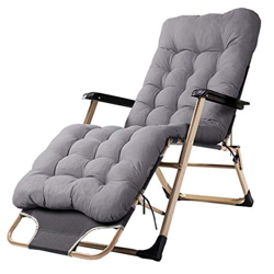 HYYK Patio Lounge Sillones reclinables Plegable Jardín al Aire Libre Tumbonas Ajustables Sillas reclinables con cojín extraíble para Playa Junto a la  características