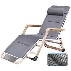 HYYK Sillas reclinables Plegables para Patio Tumbona Tumbona Tumbona Silla reclinable con reposabrazos - para jardín Piscina Junto a la Piscina Picnic características