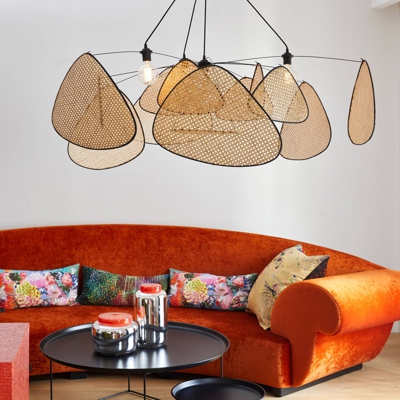 MARKET SET Screen lámpara colgante, natural