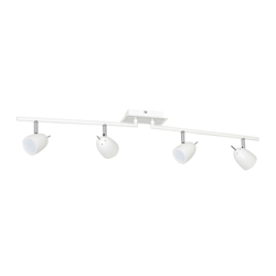 Foco de techo Livo en blanco, 4 luces en oferta