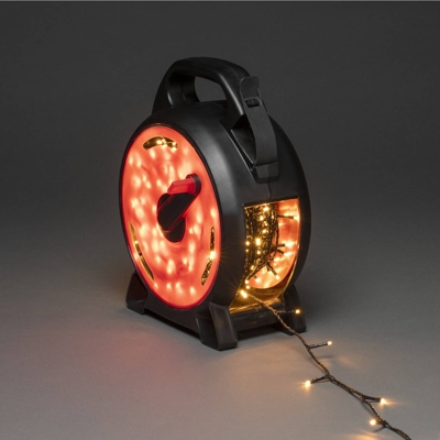 Cadena de luces LED Micro ámbar 600 luces 41,93m