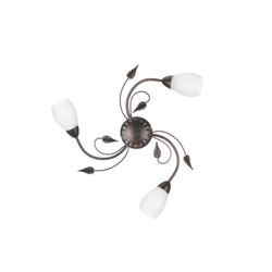Plafón Lia, 3 luces, bronce precio