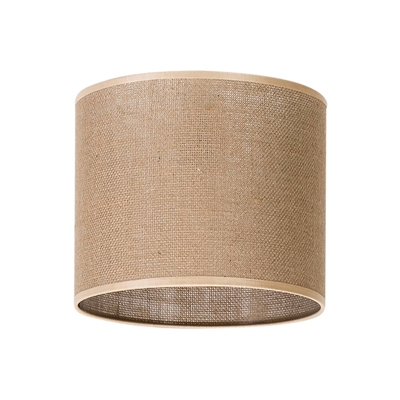 Pantalla Jute Ø 15 cm de altura 15 cm beige