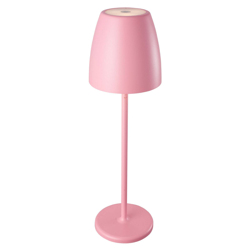 Megatron LED lámpara de mesa batería Tavola rosa características