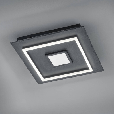 Plafón LED Corbie, switch-dim, angular
