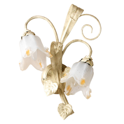 Aplique Elena de estilo florentino, 2 luces en oferta