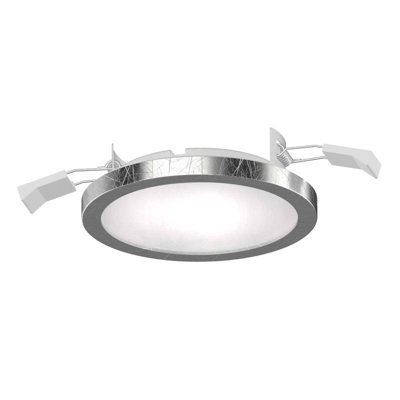 Lightme foco empotrado LED Aqua Pur Ø11,2cm plata