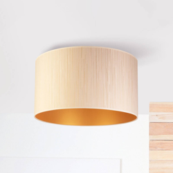 Plafón Essex, tela estructurada, oro precio