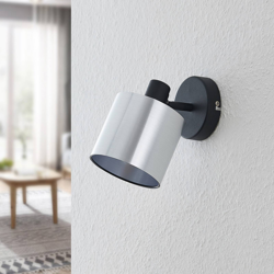 Lindby Joudy aplique, cilindro, aluminio cepillado características