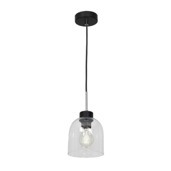 Lámpara colgante Terra, vidrio claro, 1 luz precio