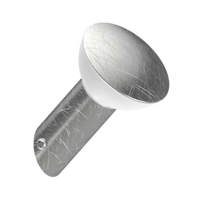 Lightme de espejo Aqua Sidelight inclinada plata