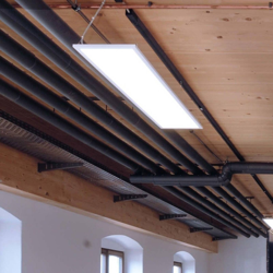 Lámpara colgante LED 3420, angular 4.000K aluminio precio