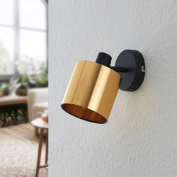 Lindby Joudy aplique, cilindro, bronce claro precio
