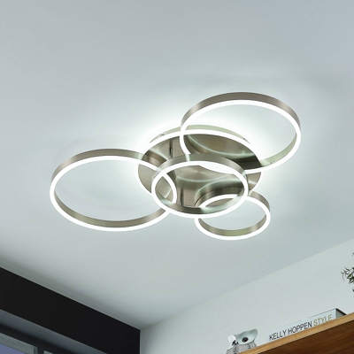 Lindby Kisha plafón LED
