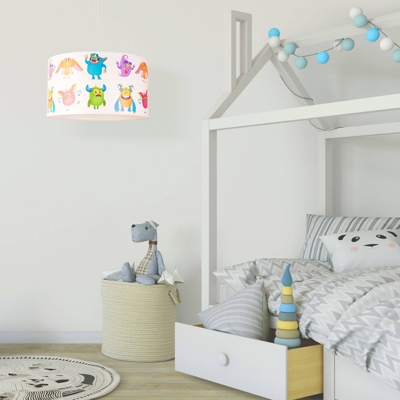 Lámpara colgante Print M con troles de colores