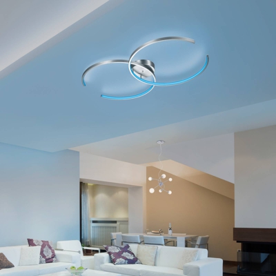 Trio WiZ Citizen plafón LED, níquel mate