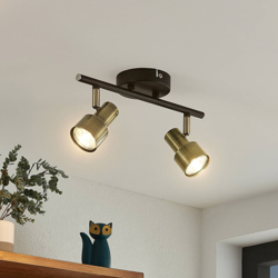 Lindby Kiyara foco de techo, 2 luces características