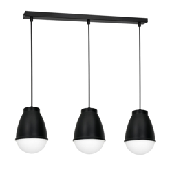 Lámpara colgante Tasso, vigas 3 luces en oferta