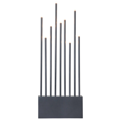 Candelabro Buzz, 9 luces, grafito precio