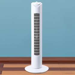 Ventilador de pie Tower, blanco, 3 velocidades en oferta