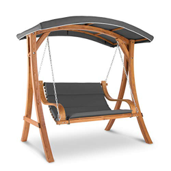 blumfeldt Tahití Columpio Hollywood de jardín - 2 cuerpos: 110 x 90 cm, Parasol, Cojines de Asiento de 4 cm de Espesor, Poliéster, Estructura de Mader precio
