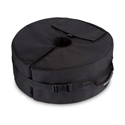 wangshang Soporte de sombrilla fijo con bolsa de arena, soporte para paraguas, bolsa de contrapeso, redonda, resistente al viento, soporte fijo, tiend en oferta