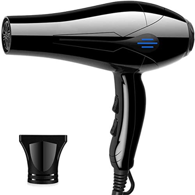 LGQ Secador De Pelo Profesional 4000W, Potente Secador De Pelo De Iones Negativos, Secador De Pelo Eléctrico, Aire Frío Y Caliente