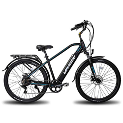 LAMASSU - Bicicleta eléctrica de péndulo para adultos con batería de 36 V y 10 Ah características