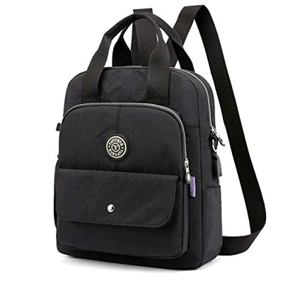 JOSEKO Bolsos Mochila Bolso Bandolera Niña para Mujer de Nylon Impermeable, Estilo Deportivo Bolsa Mensajero al Hombro Bolsa de Viaje Bolsos Deportivo