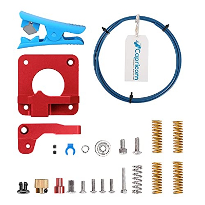 Creality Capricorn Bowden PTFE Tubo 1,75 mm, Upgrade Extrusor Bowden de impresora 3D Extrusoras de Alimentación, Resortes de Nivelación de la cama par