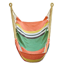 Columpio Linda sola hamaca al aire libre columpiando silla colgante colgando interior y al aire libre Cradle hamaca colgando sillón 39.3x31.4 pulgadas precio