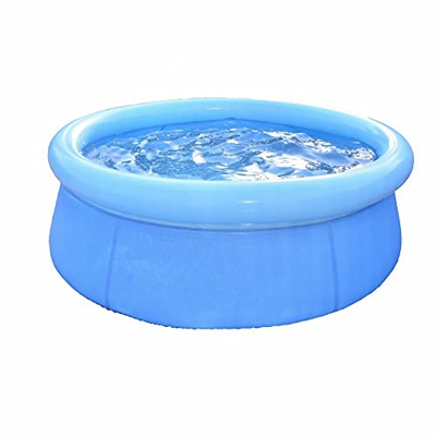 ZGYZ Piscina, Piscina para niños, Piscina Inflable al Aire Libre, Piscina Familiar, Piscina de Patio Trasero de 6 pies X 20 Pulgadas, Configuración In