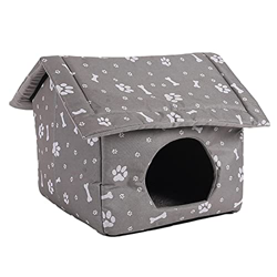 Xuanshengjia - Caseta impermeable para animales de compañía, casa de gato para casa de perro o de interior y exterior para animales de compañía, caset precio